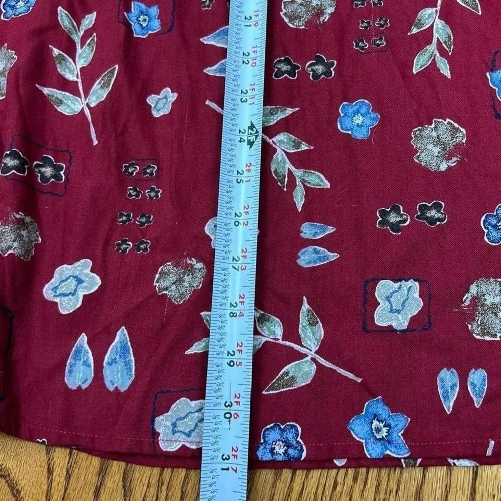 Talbots Floral Maxi Skirt Womens 6P Bobo Cottagecore‎ Feminine Spring